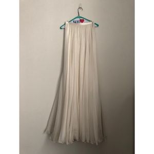 Bridal skirt (separate)
